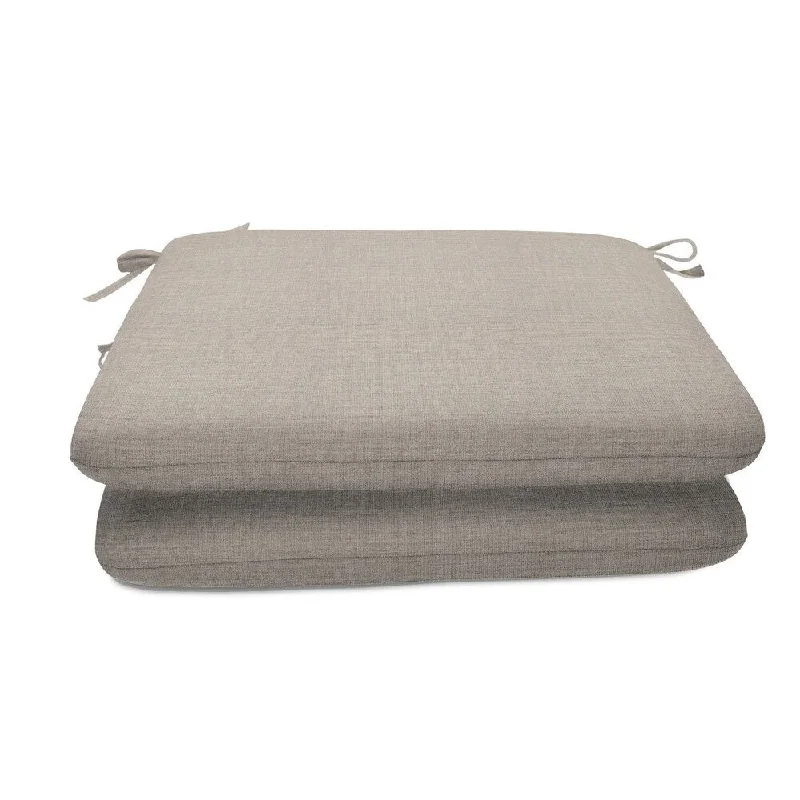 Steals and Deals 18 x 18 Sunbrella Seat Pad 2 Pack - 18"W x 18"D x 2.5"H