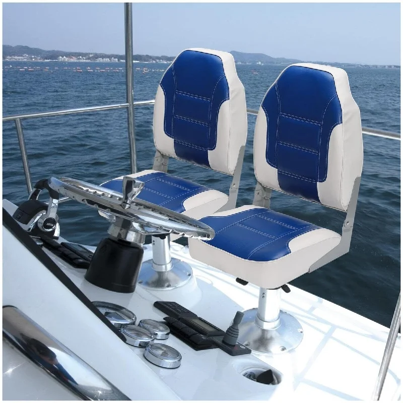 Discount Deals 2 Pack Boat Seats High Back