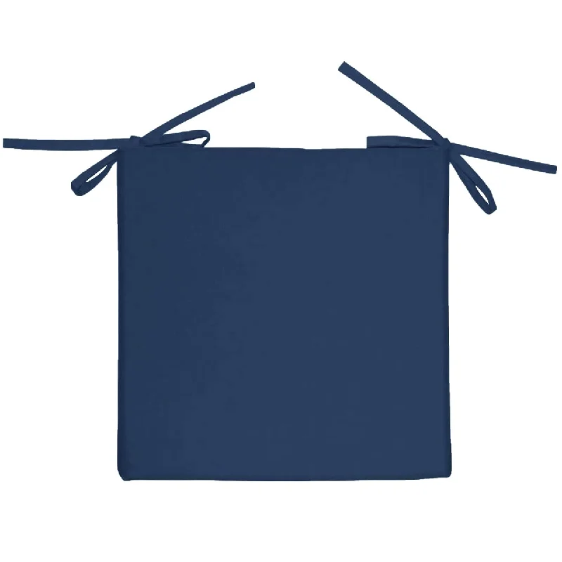 Buy More, Save More 2 PK Tropical Outdoor Chair Pad Solid Color - 17x17"