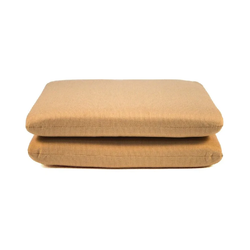 Savings Alert 20 x 18 Sunbrella Seat Pad 2 Pack - 20"W x 18"D x 2.5"H