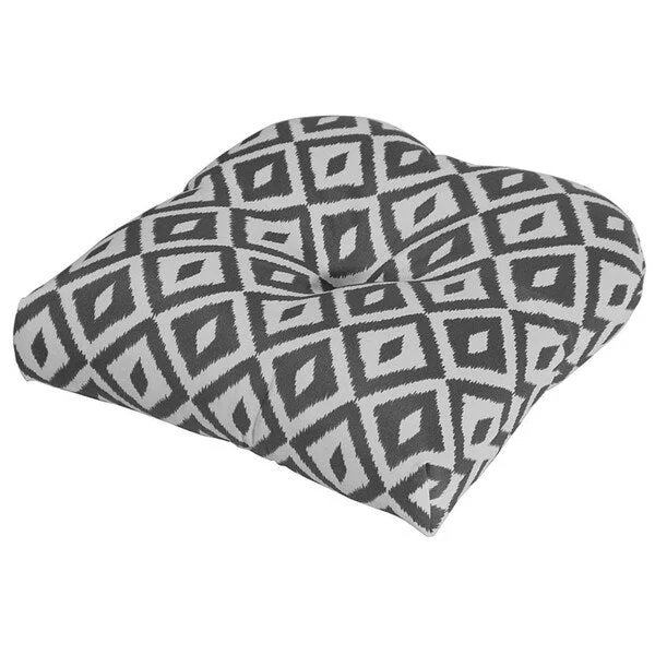 Buy More, Save More Aztec Charcoal Outdoor Chair Cushion