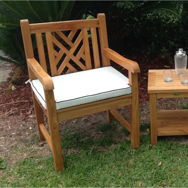 Deal Mania Chic Teak Cushion for Chic Teak Chippendale Chair or Santiago Rocking Chair