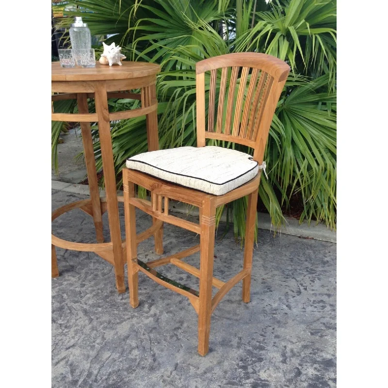 Limited Time Offer Chic Teak Outdoor Cushion for Chic Teak Orleans Chairs/Barstools