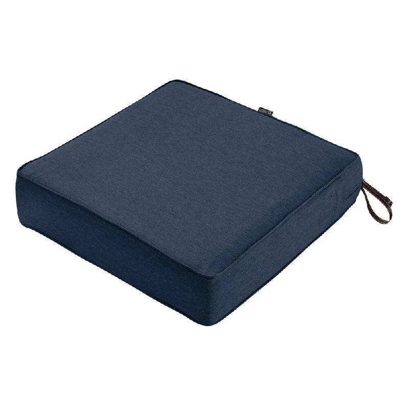 Classic Accessories Montlake Water-Resistant 25 x 25 x 5 Inch Patio Seat Cushion