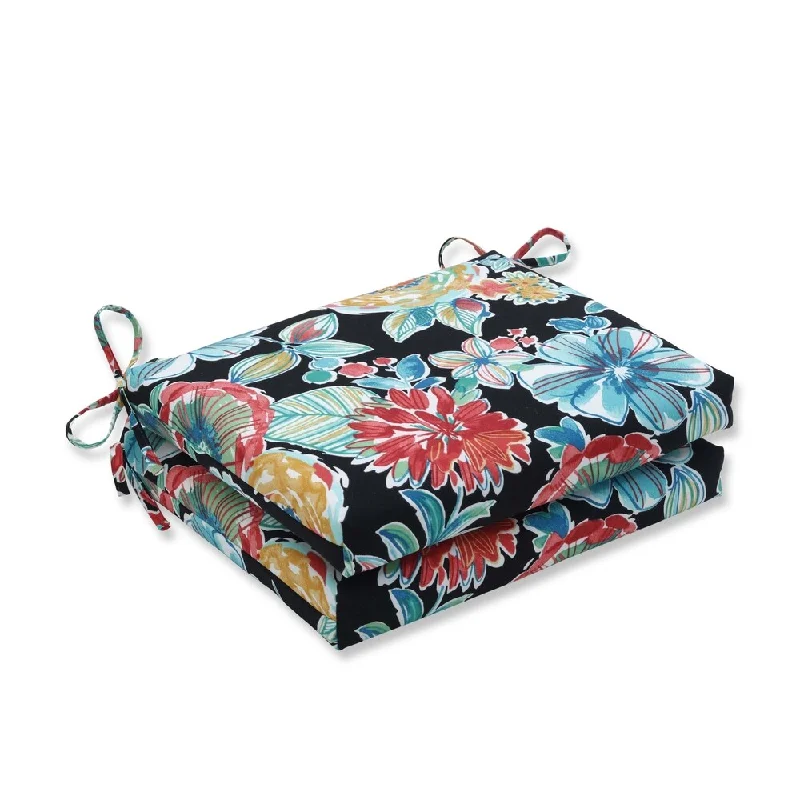 Weekend Deal Colsen Noir Squared Corners Seat Cushion (Set of 2)