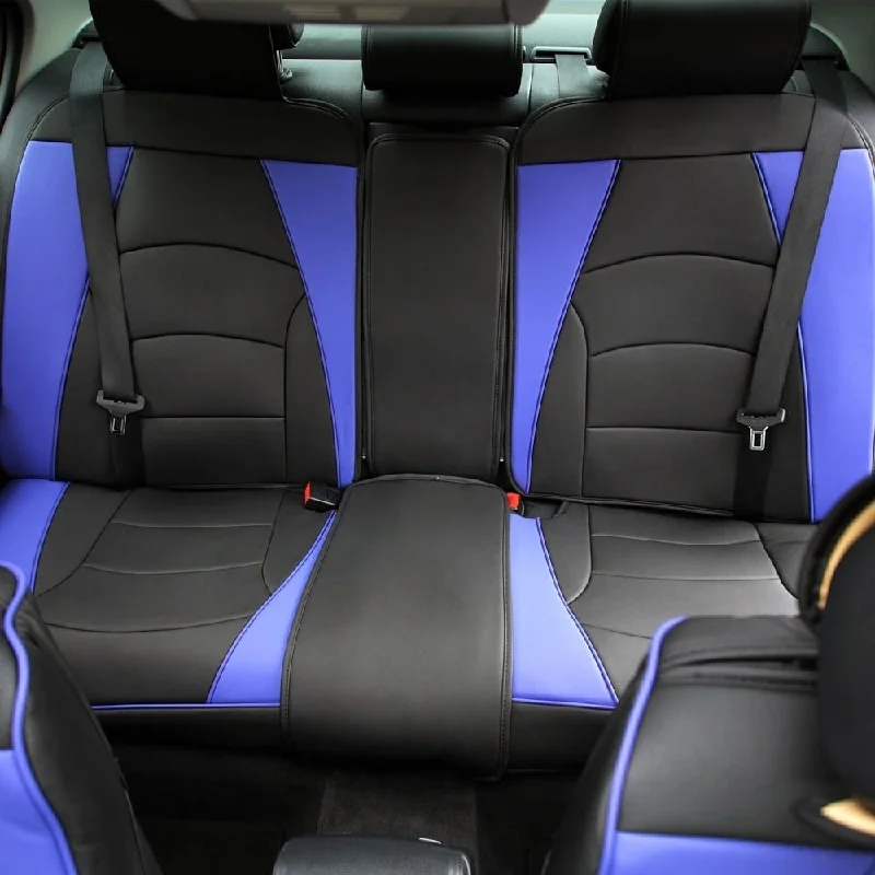Special Price FH Group Blue Black Ultra Comfort Leatherette Bench Seat Cushions-Rear-Fit Most Car, Truck, SUV, or Van Special Price FH Group Blue Black Ultra Comfort Leatherette Bench Seat Cushions-Rear-Fit Most Car, Truck, SUV, or Van