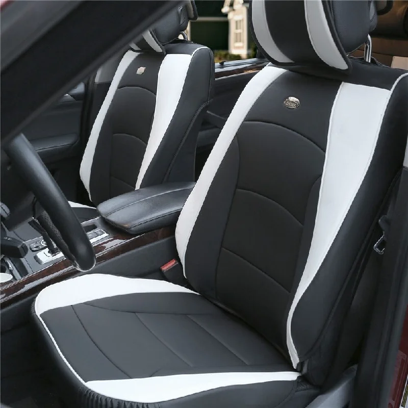 Stock Clearance FH Group White Ultra Comfort Leatherette Bench Seat Cushions-Front-Fit Most Car, Truck, SUV, or Van Stock Clearance FH Group White Ultra Comfort Leatherette Bench Seat Cushions-Front-Fit Most Car, Truck, SUV, or Van