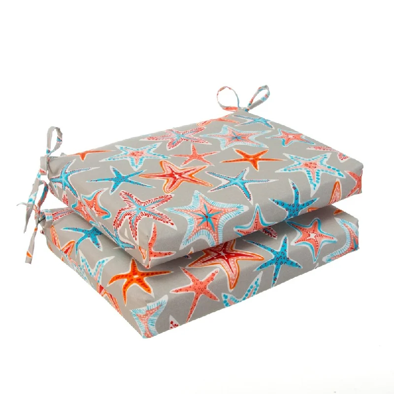 Glasgow Starfish Seat Square Cushion (Set of 2) by Havenside Home