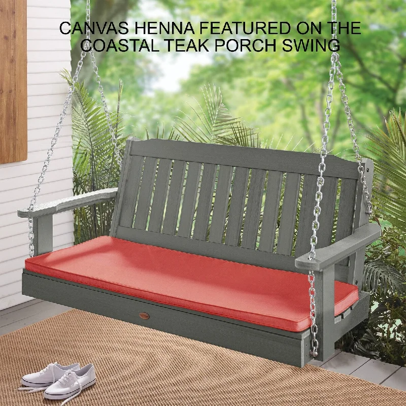 Highwood Sunbrella Corded Outdoor Porch Swing Cushion