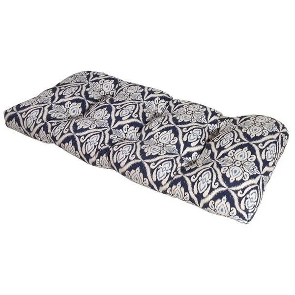 Weekend Special Jaipur Indigo Outdoor Settee Cushion