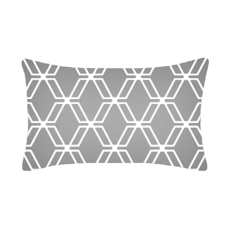 Amazing Deals Lauren Taylor- Geometric Outdoor Rectangle Cushion