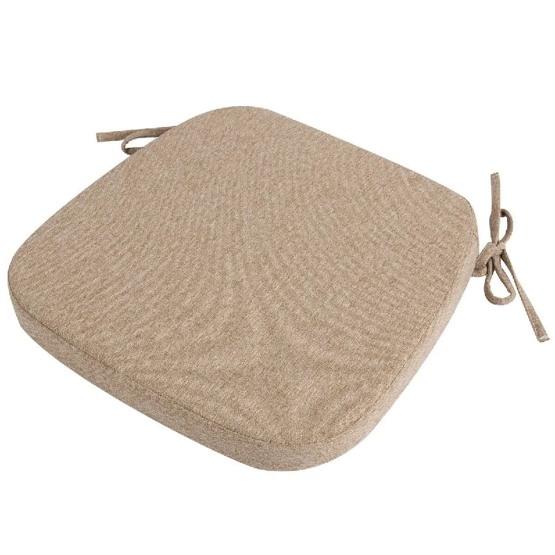 Non-Slip Kitchen Chair Cushions with Ties