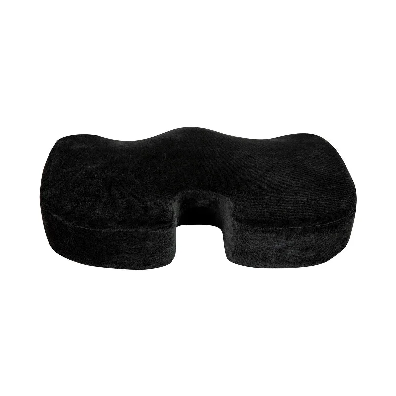 Stock Clearance Offex Seat Cushion for Chair Memory Foam Pillow for Sitting - Black - 16.5"W x 13.5"D x 3"H Stock Clearance Offex Seat Cushion for Chair Memory Foam Pillow for Sitting - Black - 16.5"W x 13.5"D x 3"H
