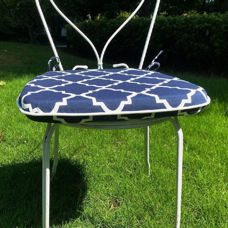 Midnight Madness Outdoor Chair Cushions Set of 4