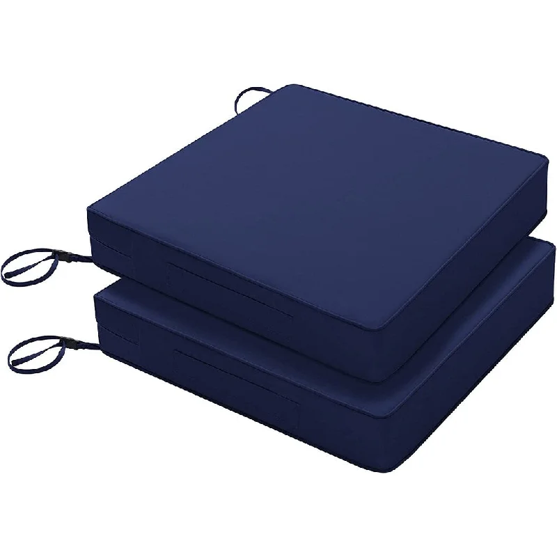 Special Savings Patio Chair Cushion 19 x 19 Inch Waterproof Outdoor Seat Cushion