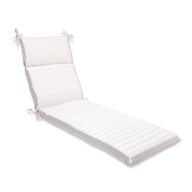 Low Prices Pillow Perfect Chaise Lounge Cushion with Sunbrella Trax Salt Fabric
