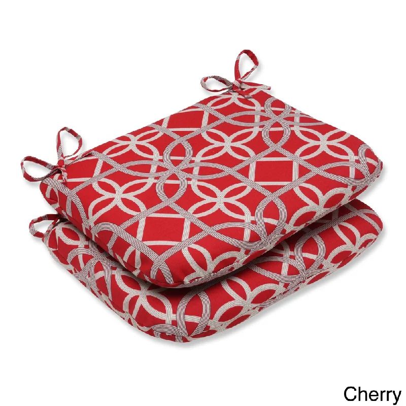 Stock Up and Save Pillow Perfect Keene Rounded Corners Outdoor Seat Cushions (Set of 2) Stock Up and Save Pillow Perfect Keene Rounded Corners Outdoor Seat Cushions (Set of 2)