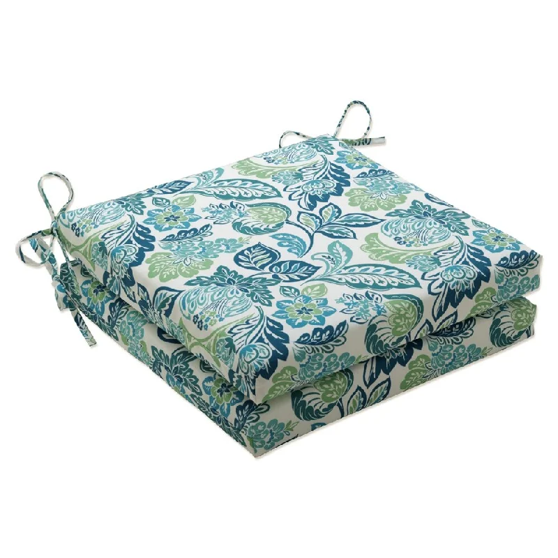 Major Savings Pillow Perfect Outdoor Dailey Opal Squared Corners Seat Cushion 20x20x3 (Set of 2) - 20 X 20 X 3 - 20 X 20 X 3 Major Savings Pillow Perfect Outdoor Dailey Opal Squared Corners Seat Cushion 20x20x3 (Set of 2) - 20 X 20 X 3 - 20 X 20 X 3