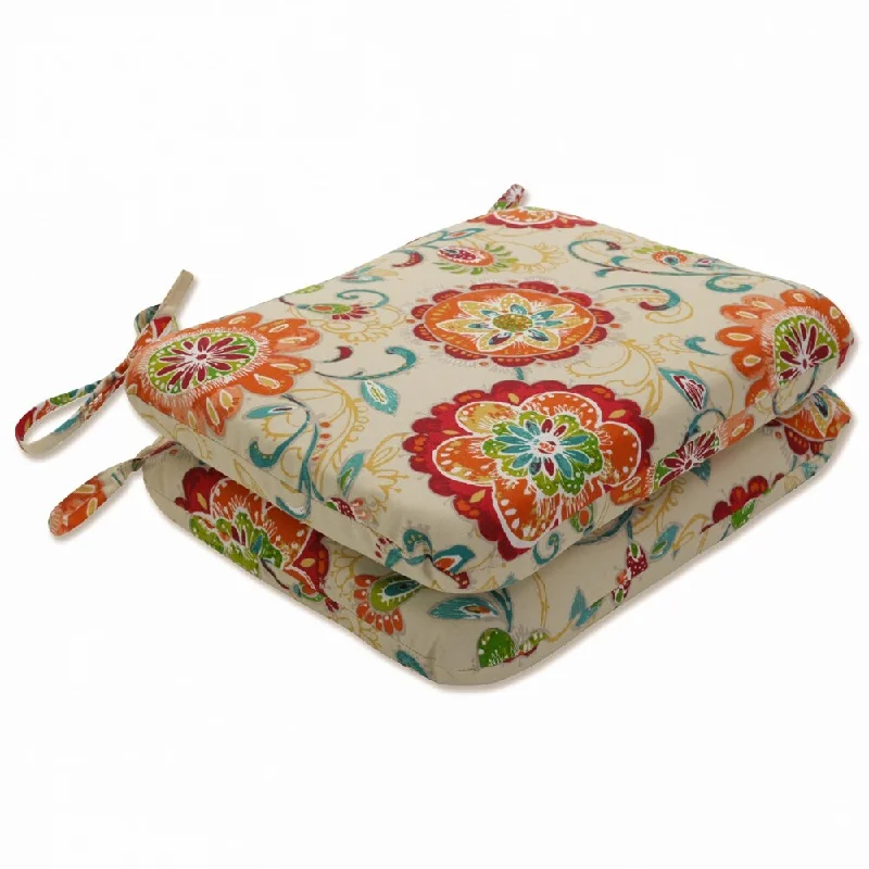 Must-Have Deals Pillow Perfect Outdoor Fanfare Sonoma Rounded Corners Seat Cushion (Set of 2) - 15.5 X 18.5 X 3 - 15.5 X 18.5 X 3 Must-Have Deals Pillow Perfect Outdoor Fanfare Sonoma Rounded Corners Seat Cushion (Set of 2) - 15.5 X 18.5 X 3 - 15.5 X 18.5 X 3