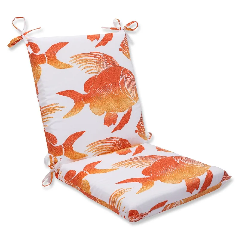 Exclusive Online Offer Pillow Perfect Outdoor Fish Orange Squared Corners Chair Cushion Exclusive Online Offer Pillow Perfect Outdoor Fish Orange Squared Corners Chair Cushion