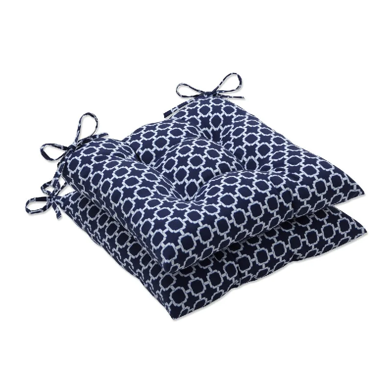 Don't Wait Pillow Perfect Outdoor Hockley Deep Sea Tufted Seat Cushions - 18.5 X 19 X 5 - 18.5 X 19 X 5 Don't Wait Pillow Perfect Outdoor Hockley Deep Sea Tufted Seat Cushions - 18.5 X 19 X 5 - 18.5 X 19 X 5
