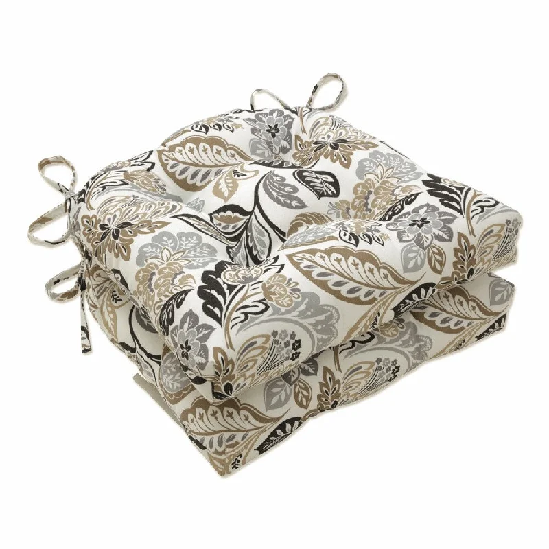 Buy More, Save More Pillow Perfect Outdoor | Indoor Dailey Pewter Large Chairpad 2PK 17.5 X 16.5 X 4 Buy More, Save More Pillow Perfect Outdoor | Indoor Dailey Pewter Large Chairpad 2PK 17.5 X 16.5 X 4