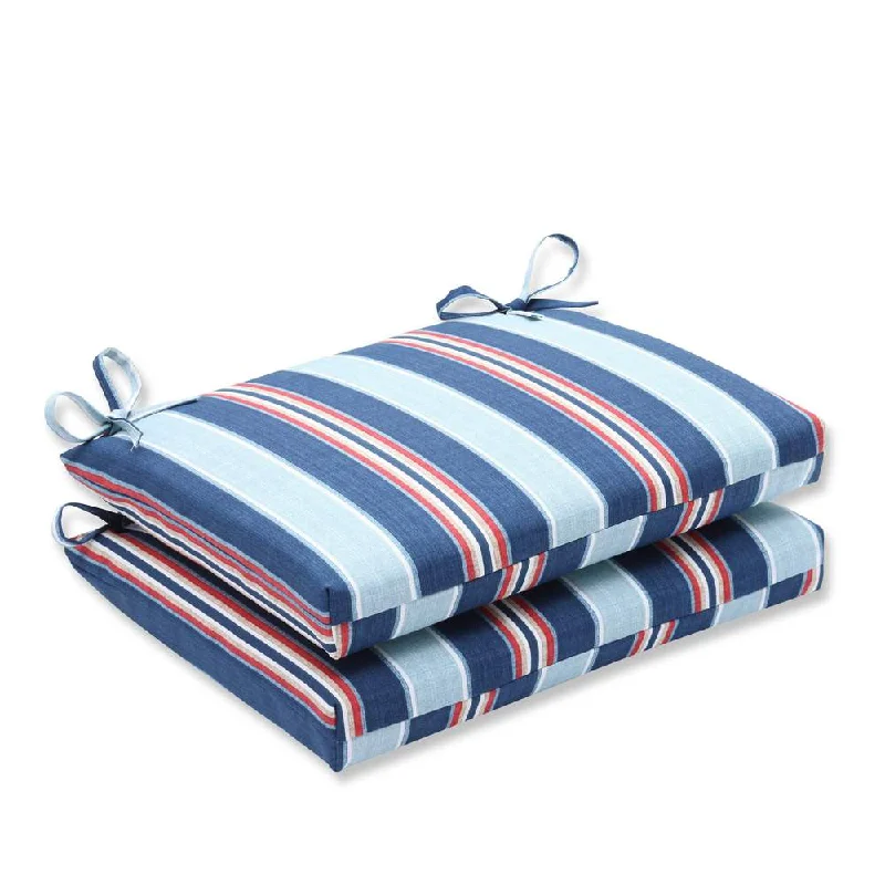 Act Now Pillow Perfect Outdoor/ Indoor Kingston Stripe Arbor Squared Corners Seat Cushion (Set of 2) Act Now Pillow Perfect Outdoor/ Indoor Kingston Stripe Arbor Squared Corners Seat Cushion (Set of 2)
