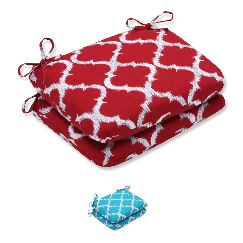 Incredible Offers Pillow Perfect Outdoor/ Indoor Kobette Rounded Corners Seat Cushion (Set of 2) Incredible Offers Pillow Perfect Outdoor/ Indoor Kobette Rounded Corners Seat Cushion (Set of 2)
