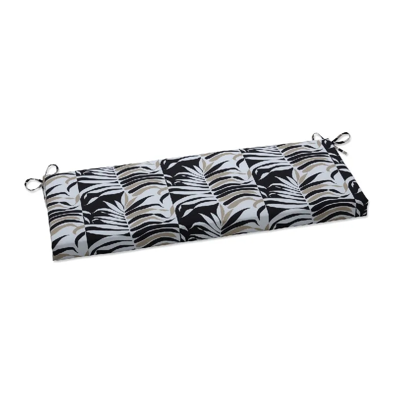 New Markdowns Pillow Perfect Outdoor | Indoor Palm Stripe Black/Tan Bench Cushion 45 X 18 X 3 New Markdowns Pillow Perfect Outdoor | Indoor Palm Stripe Black/Tan Bench Cushion 45 X 18 X 3