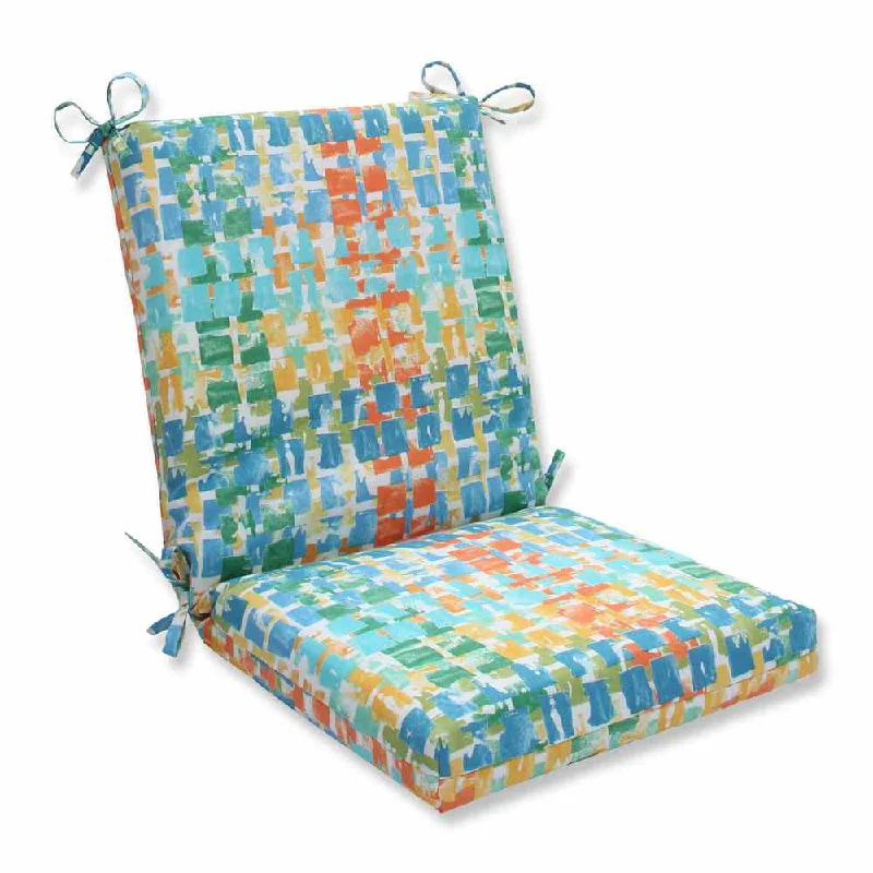 Price Drop Alert Pillow Perfect Outdoor/ Indoor Quibble Sunsplash Squared Corners Chair Cushion