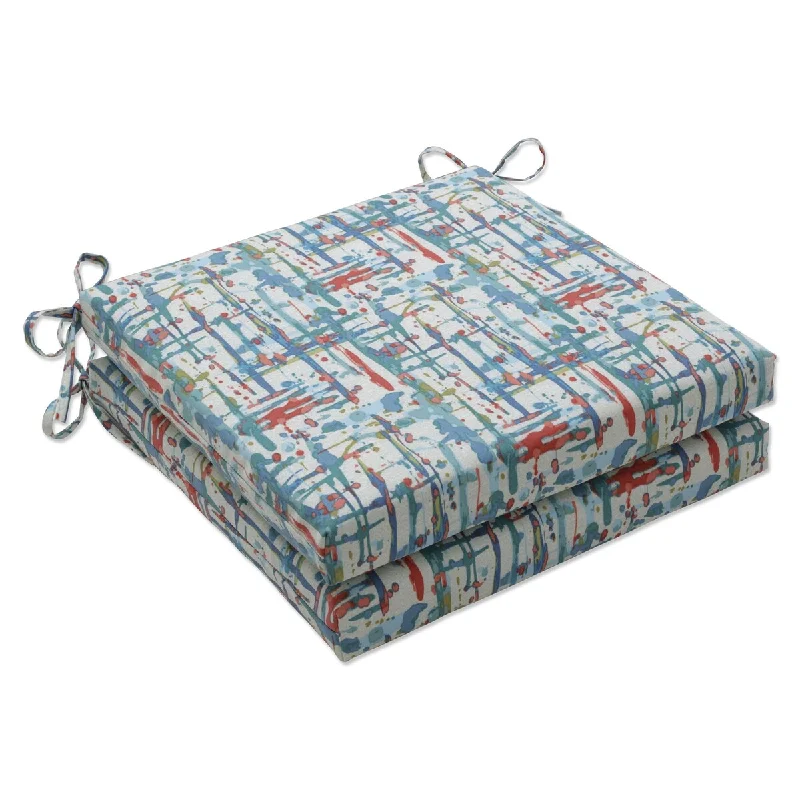 Huge Savings Pillow Perfect Outdoor | Indoor Quiddt Americana Squared Corners Seat Cushion (Set of 2) 20 X 20 X 3 Huge Savings Pillow Perfect Outdoor | Indoor Quiddt Americana Squared Corners Seat Cushion (Set of 2) 20 X 20 X 3