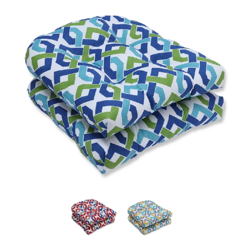 Deal of the Day Pillow Perfect Outdoor/ Indoor Reiser Wicker Seat Cushion (Set of 2) Deal of the Day Pillow Perfect Outdoor/ Indoor Reiser Wicker Seat Cushion (Set of 2)