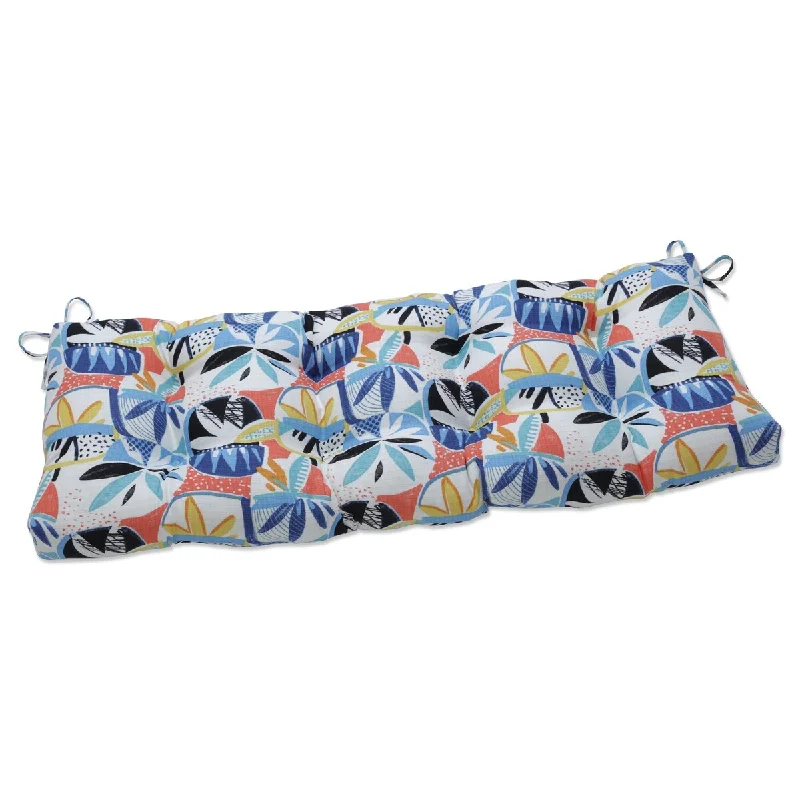 Limited Edition Pillow Perfect Outdoor | Indoor Upbeat Disco Outdoor Tufted Bench Swing Cushion 44 X 18 X 5 Limited Edition Pillow Perfect Outdoor | Indoor Upbeat Disco Outdoor Tufted Bench Swing Cushion 44 X 18 X 5