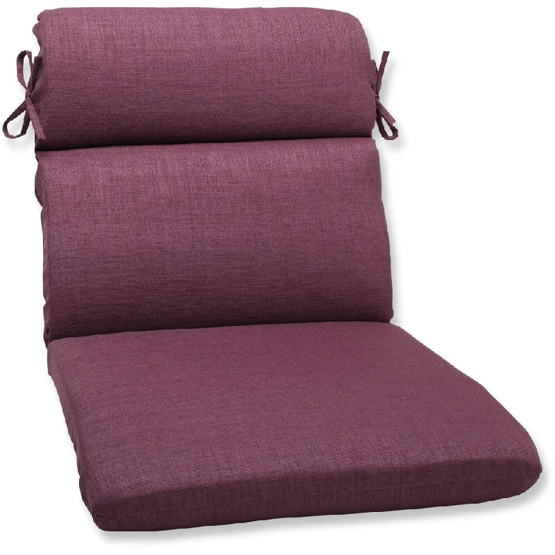 Mega Sale Pillow Perfect Outdoor Purple Rounded Corners Chair Cushion
