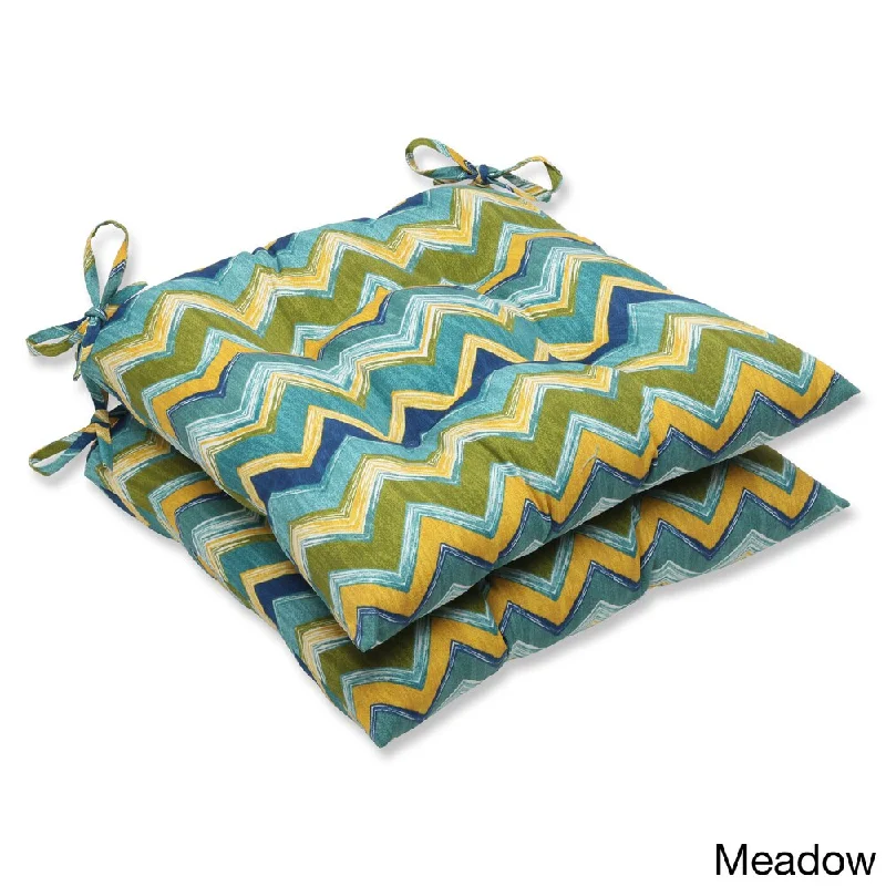 Savings Event Pillow Perfect Outdoor Tamarama Wrought Iron Seat Cushion (Set of 2)