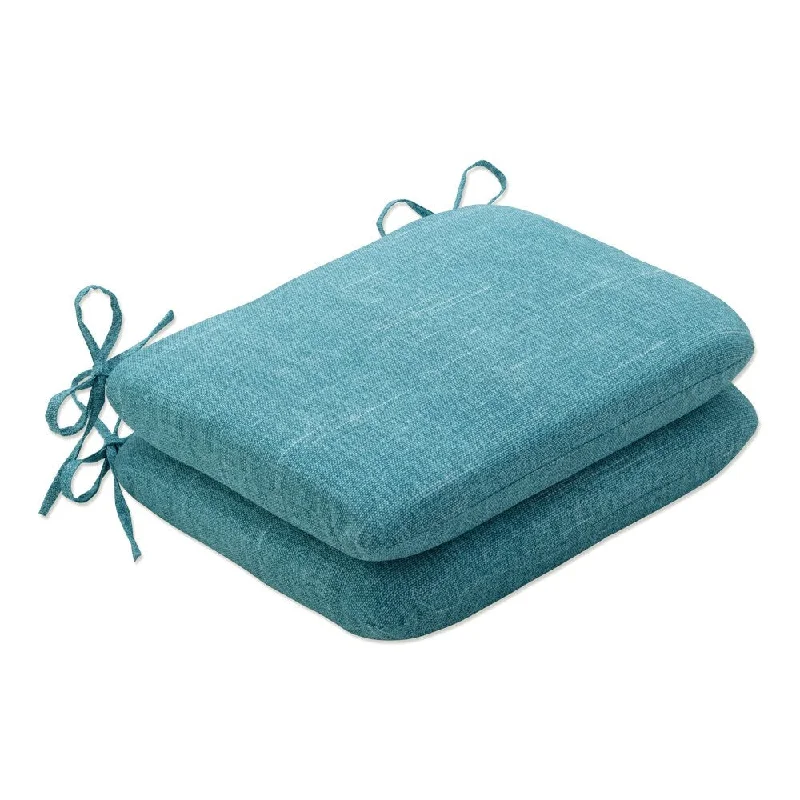 Limited Time Pillow Perfect Outdoor Tory Caribe Rounded Corners Seat Cushion (Set of 2) - 15.5 X 18.5 X 3 - 15.5 X 18.5 X 3 Limited Time Pillow Perfect Outdoor Tory Caribe Rounded Corners Seat Cushion (Set of 2) - 15.5 X 18.5 X 3 - 15.5 X 18.5 X 3