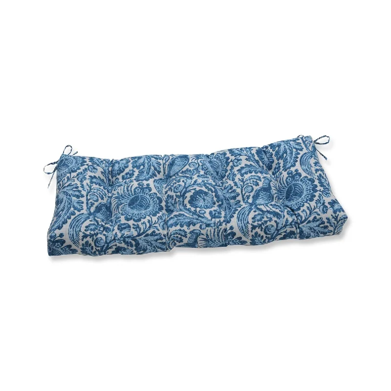 Bonus Savings Pillow Perfect Outdoor Tucker Resist Azure 44" Blown Bench Cushion - 18 X 44 X 5 - 18 X 44 X 5 Bonus Savings Pillow Perfect Outdoor Tucker Resist Azure 44" Blown Bench Cushion - 18 X 44 X 5 - 18 X 44 X 5