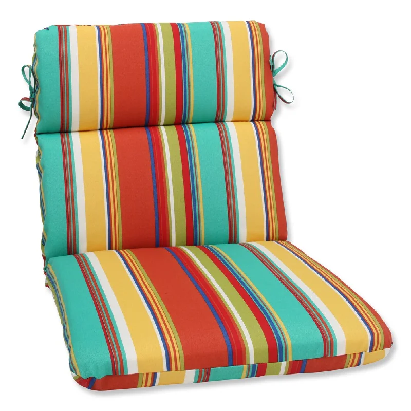 Fantastic Deals Pillow Perfect Outdoor Westport Spring Rounded Corners Chair Cushion
