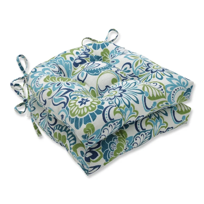 Holiday Sale Pillow Perfect Outdoor Zoe Mallard Reversible Chair Pad (Set of 2) - 15.5 X 16 X 4 - 15.5 X 16 X 4 Holiday Sale Pillow Perfect Outdoor Zoe Mallard Reversible Chair Pad (Set of 2) - 15.5 X 16 X 4 - 15.5 X 16 X 4