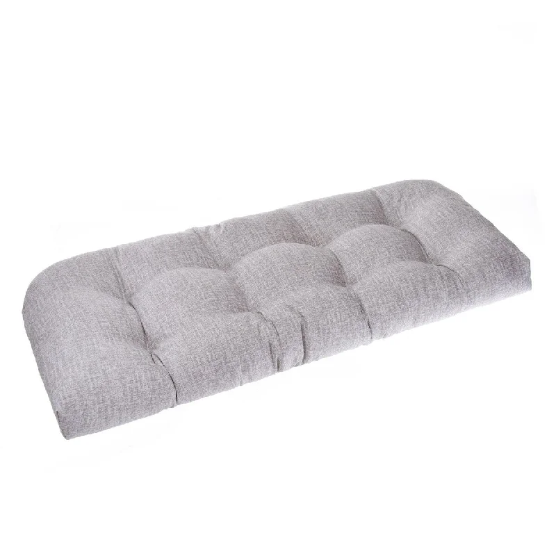 Portico (Storm) Wicker Loveseat Cushion 44"x19"x5"