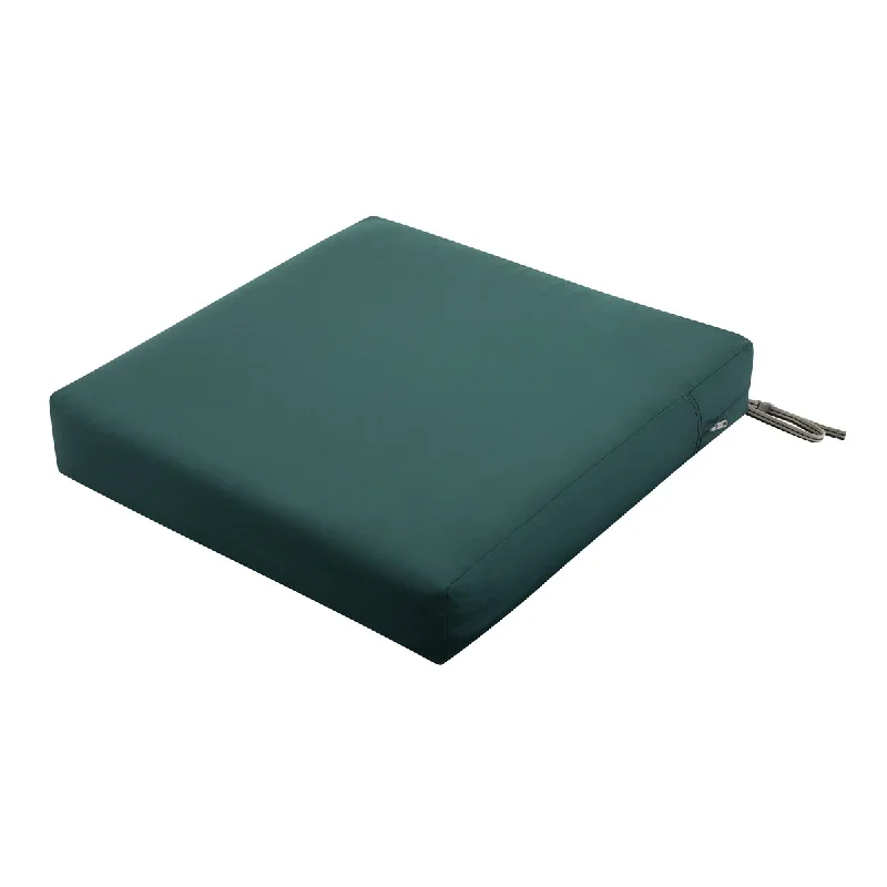 Ravenna® Rectangular Patio Seat Cushion Slip Cover & Foam, 21"W x 25"D x 5"T