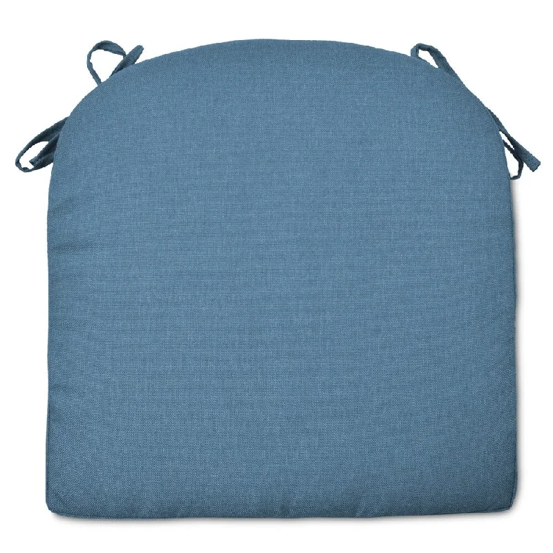 Price Drop Seat Cushion Round Back Med Blue