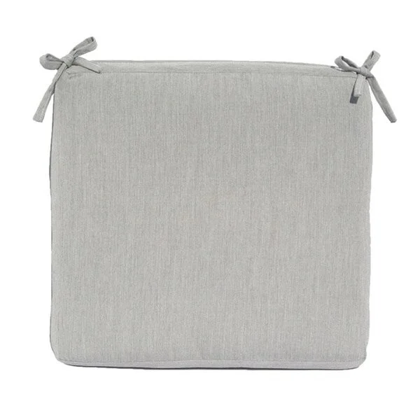 Limited Quantity Seat Cushion Sunbrella Fabric 17 x 17-inch Knife Edge Seat Cushion