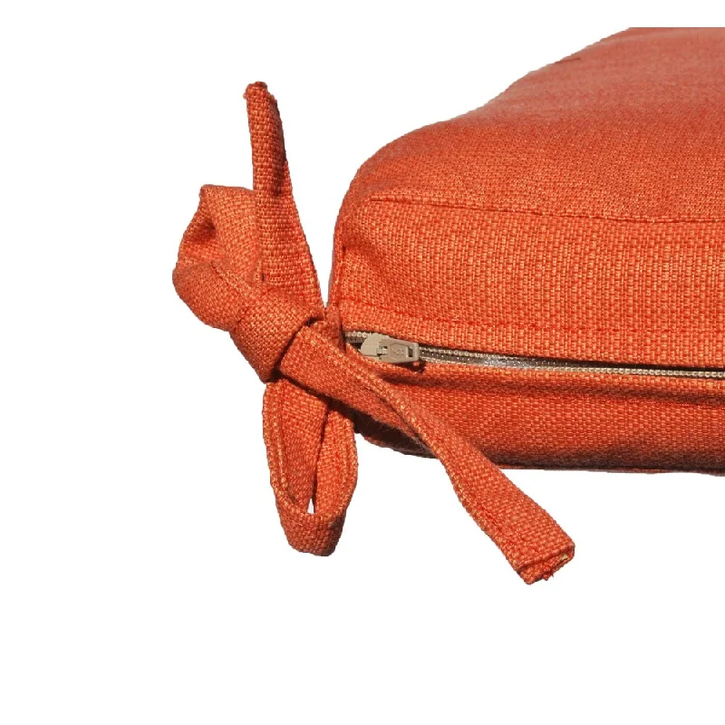 Special Price Seat Cushion Sunbrella Fabric 20 x 19-inch Knife Edge Seat Cushion