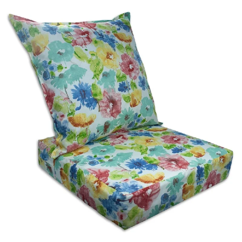 Buy Now Sherry Kline Alcove White Outdoor Deepseat and Backseat Replacement Cushions - 23x22x7/23x22x5 Buy Now Sherry Kline Alcove White Outdoor Deepseat and Backseat Replacement Cushions - 23x22x7/23x22x5