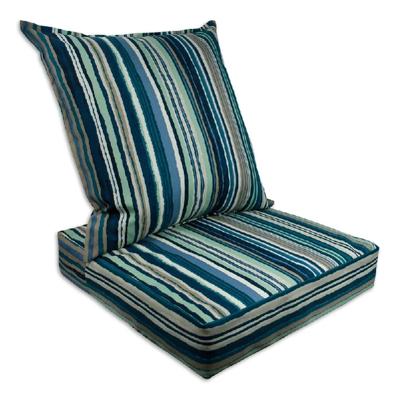 Price Slash Sherry Kline Lakeview Outdoor Deepseat and Backseat Replacement Cushions - 23x22x7/23x22x5 Price Slash Sherry Kline Lakeview Outdoor Deepseat and Backseat Replacement Cushions - 23x22x7/23x22x5