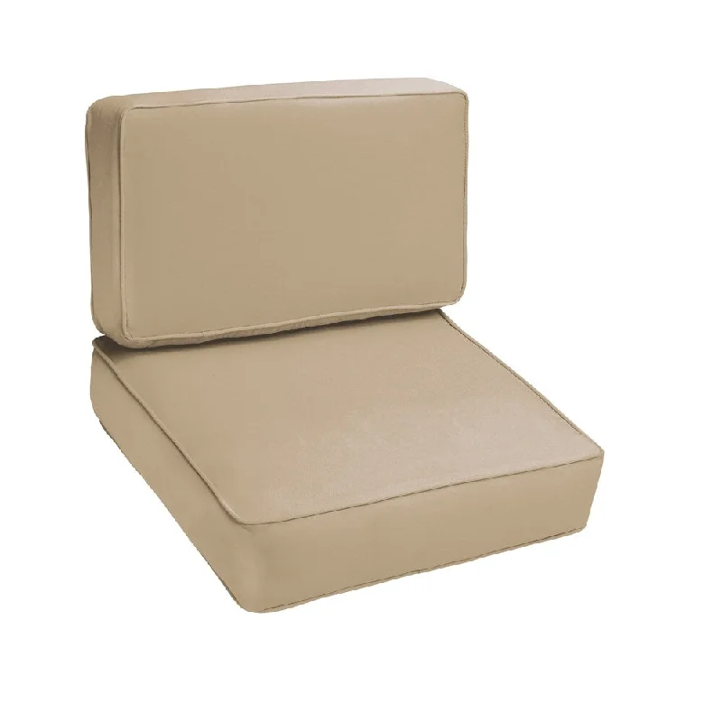 Sloane Beige 2-piece Indoor/Outdoor Cushion Set