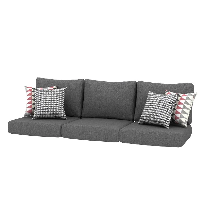 Major Savings Sofa Outdoor 24x24 Replacement Cushions with Pillows