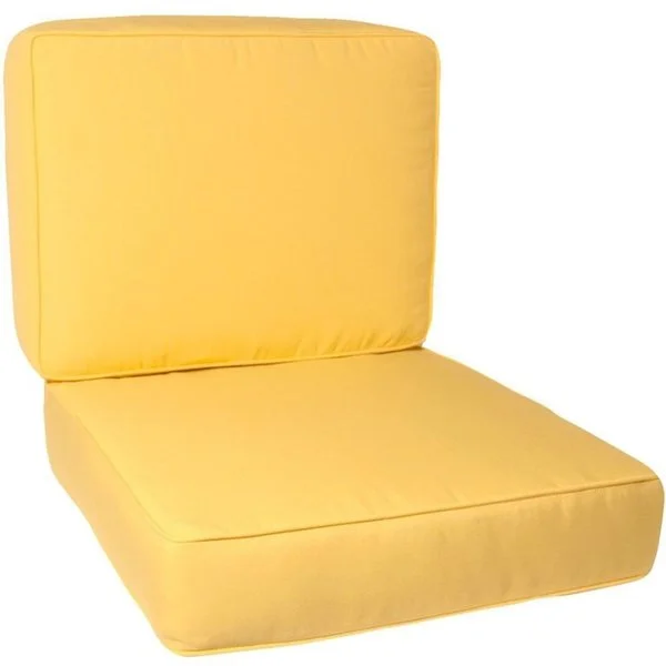 Deal Alert Sunbrella Canvas Butter Cup Universal Club Chair Cushion