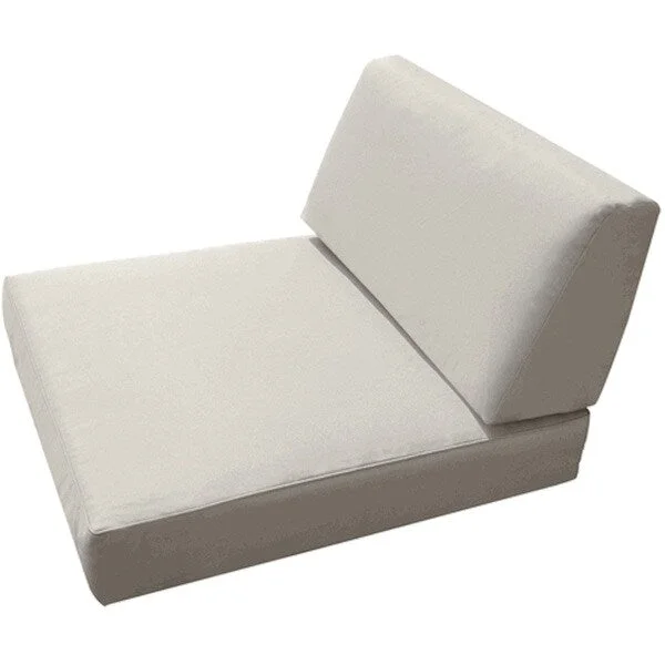 Midnight Sale Sunbrella Universal Wicker Armless Chair Cushion